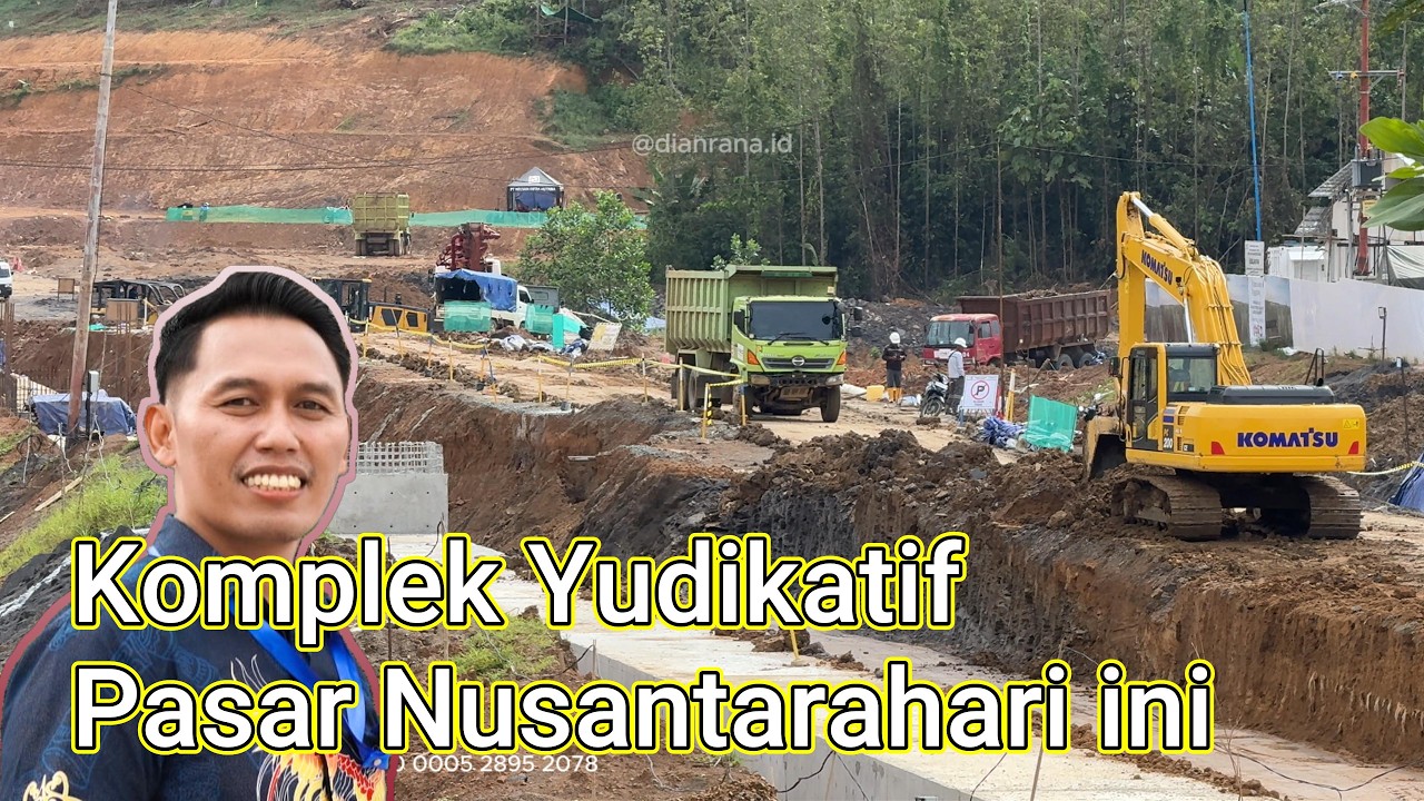 Kawasan Legislatif, Pasar Nusantara hingga Masjid PUPR bersama Dian Rana #Dianrana