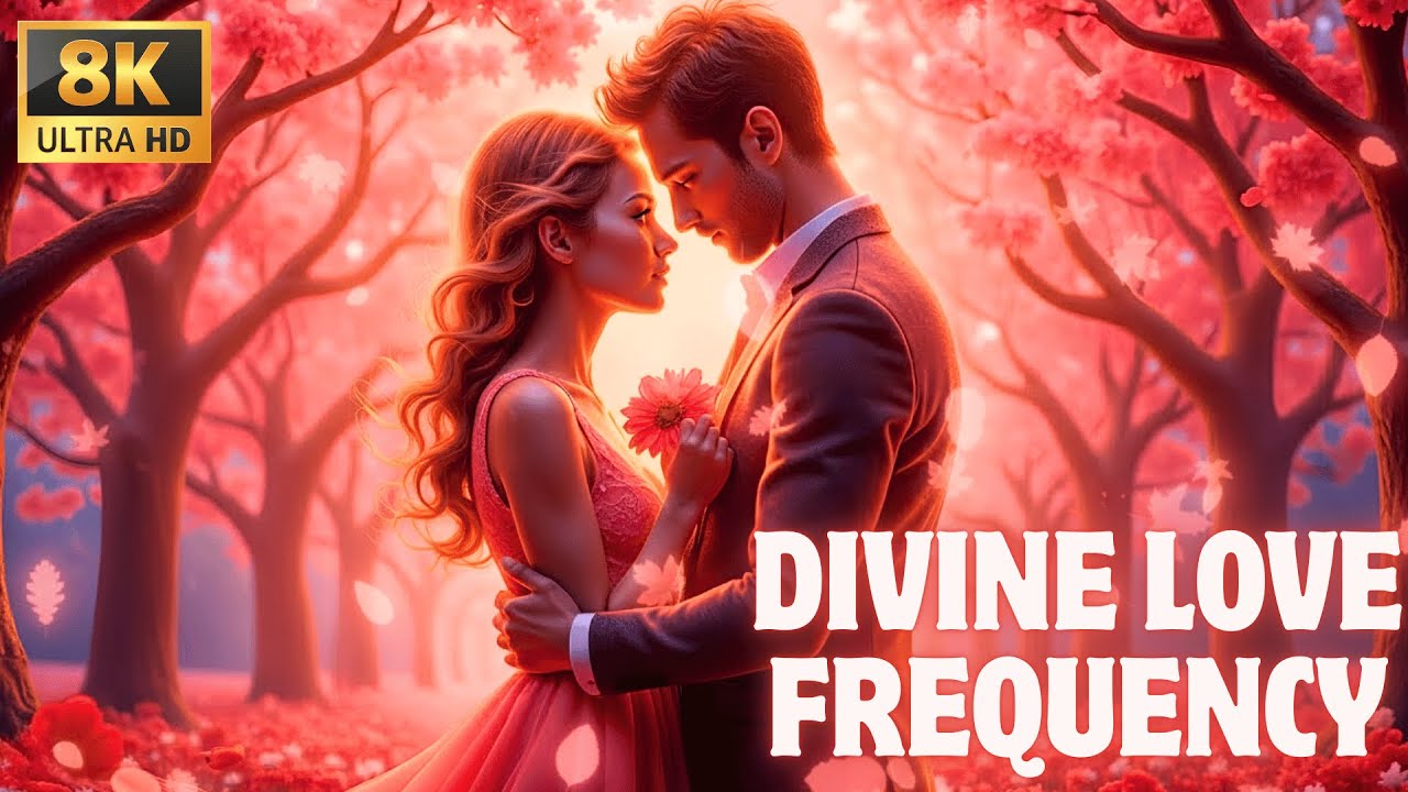 852 hz Love Frequency, Raise Positive Energy  Marimba Meditation Music  Attract Love