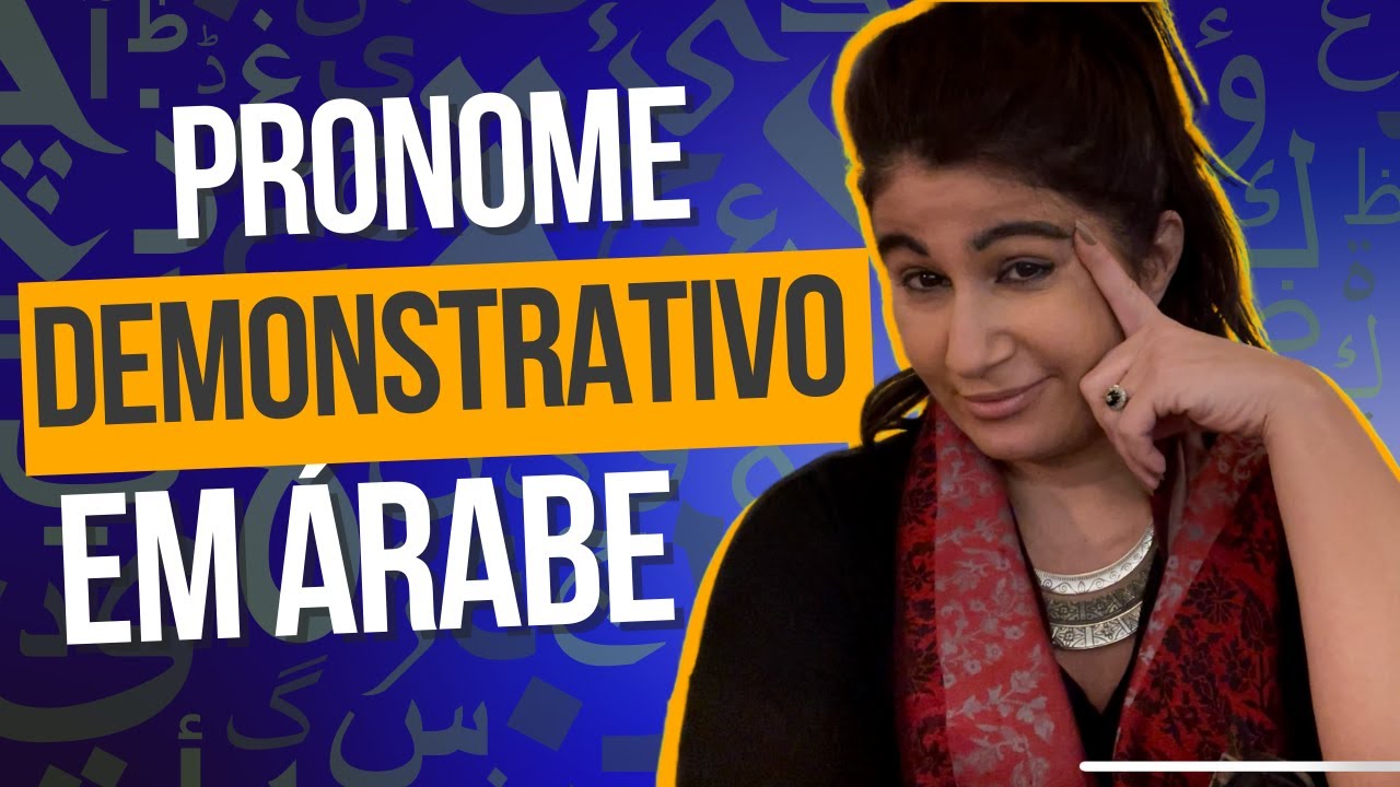 Pronome demonstrativo em árabe - Reprise live
