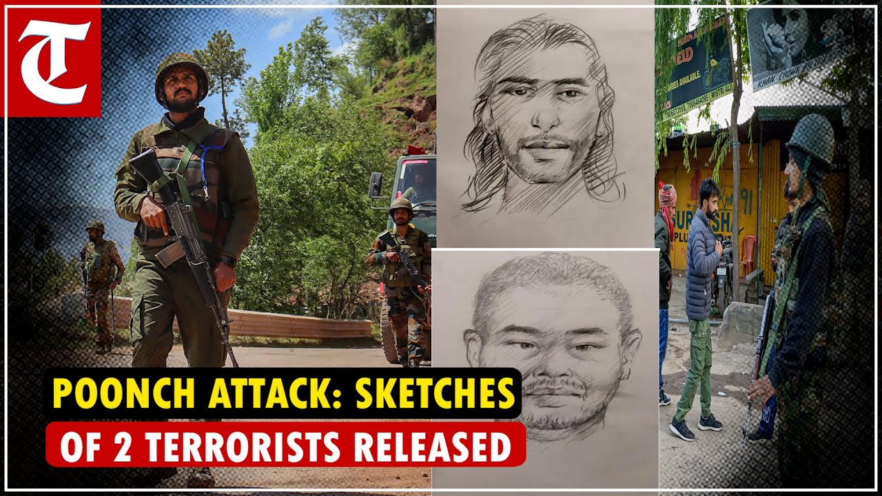 J-K's Poonch terror attack: Security forces release sketches of two terrorists