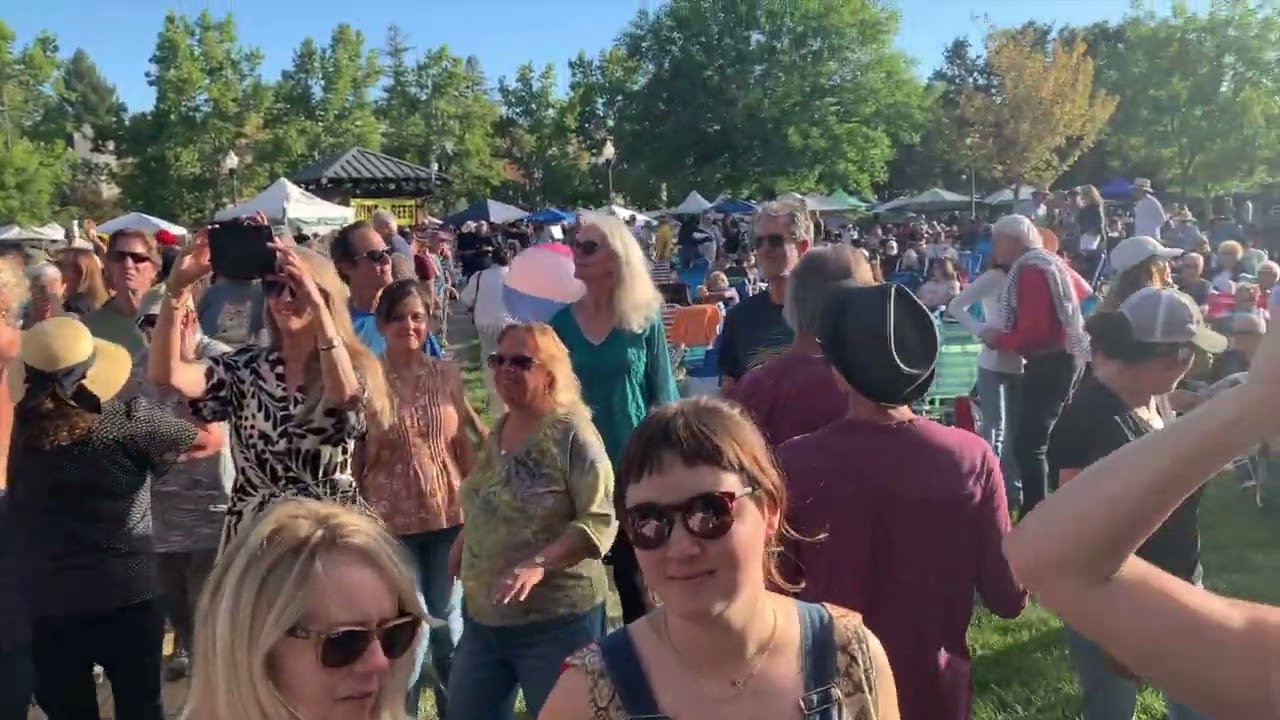 Sacred Fire Band performs Santana's She's Not There on 7/24/25 at Windsor Town Green