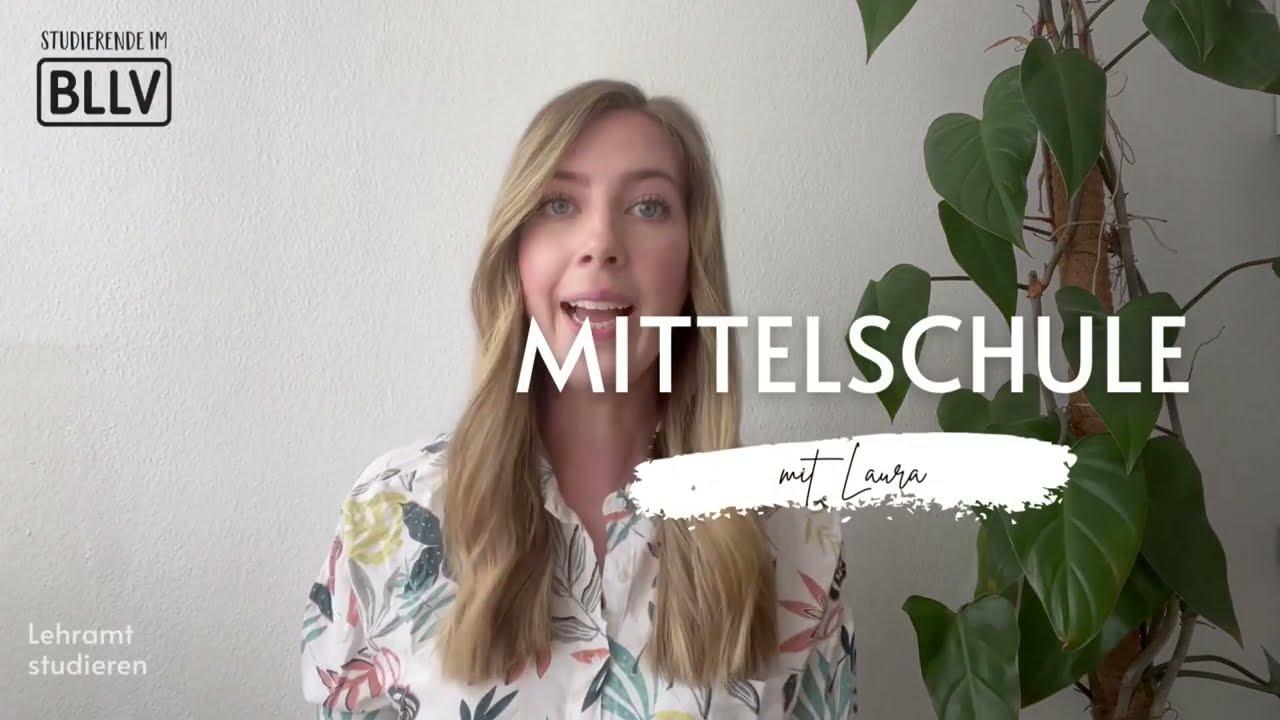 Lehramt studieren - Mittelschule