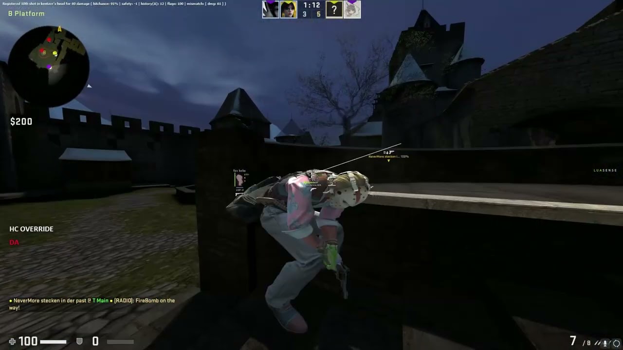 kamel & Nubbers vs (maut,fiks,tutkach,Sefa,pureangel,uitex,sata,krekiazz) ft gamesense.pub/skeet.cc