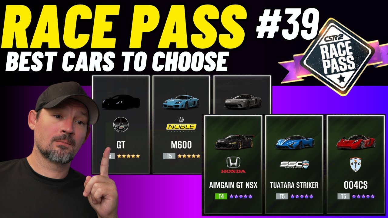 CSR2 Race Pass 39 | Лучшие и самые быстрые автомобили представлены! | Какую машину выбрать?