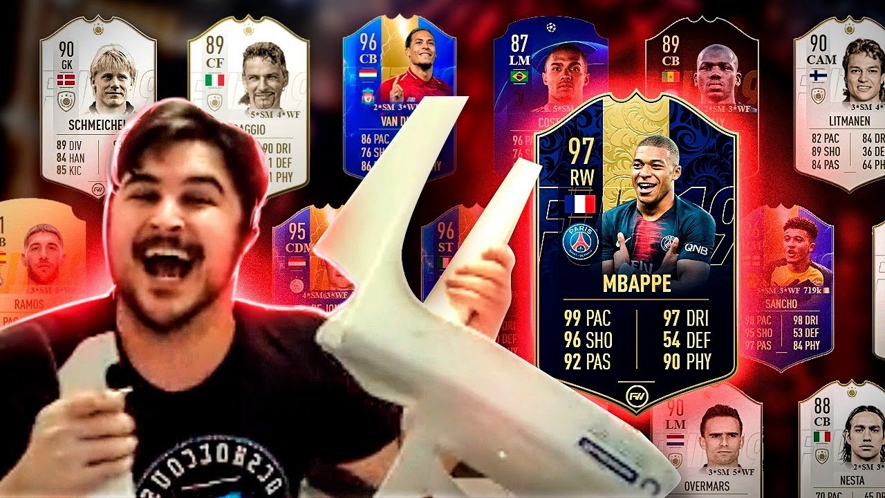 MEUS MELHORES PACKS NO FIFA 19 ULTIMATE TEAM