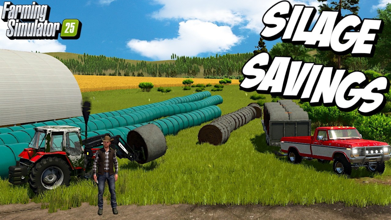 Моё ранчо в маленьком городке приносит огромную прибыль! | Farming Simulator 25