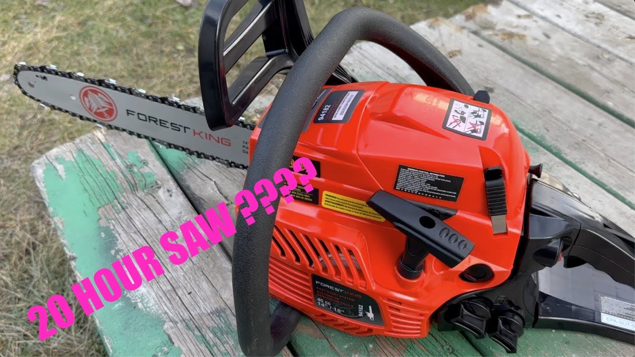 Forest King 40cc Chainsaw - Princess Auto