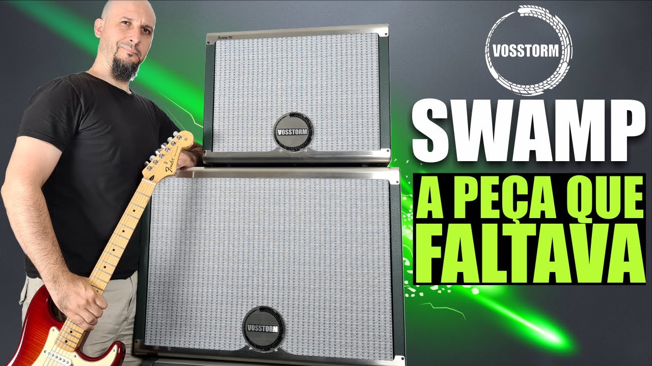 REVELADO! O MELHOR AMP para PEDALEIRAS e Impulse Response - Caixa FRFR VOSSTORM SWAMP 112/212