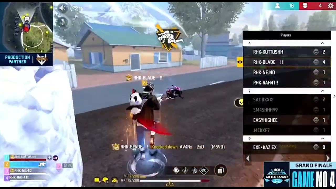 rhk blade 1 vs 4 ☠️