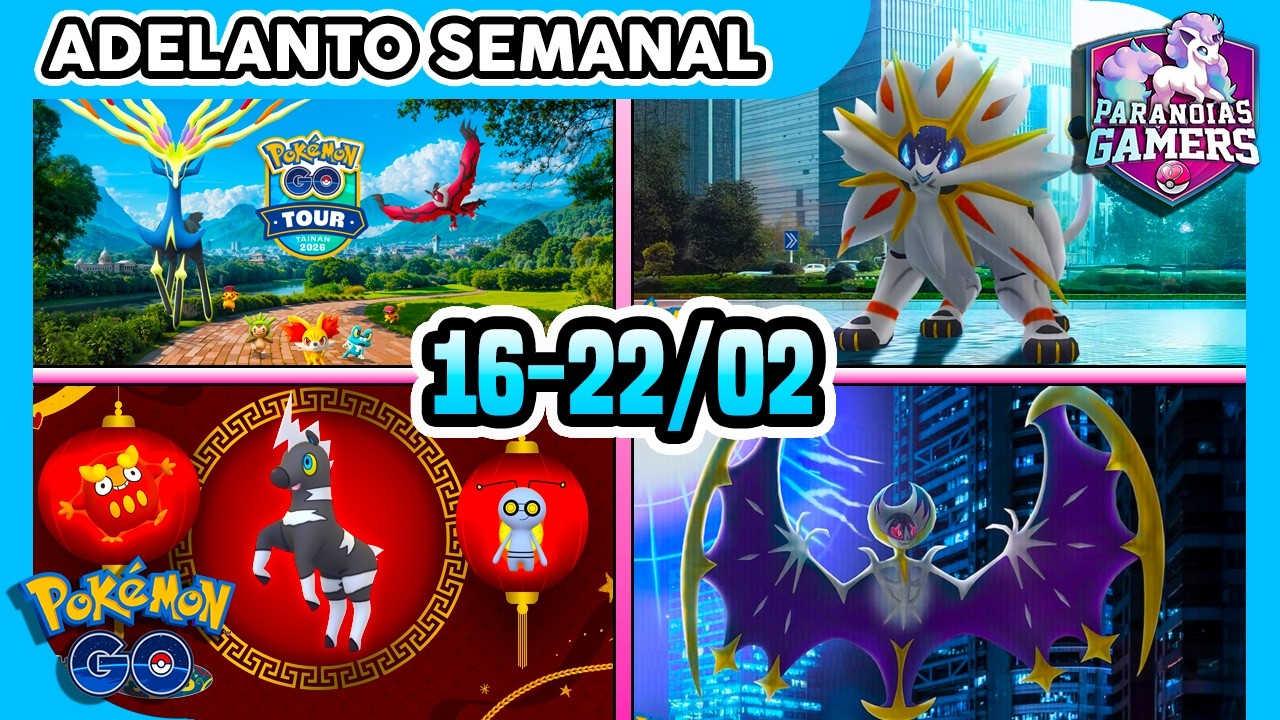 🗓️ADELANTO SEMANAL del 16 al 22 de FEBRERO en 1 minuto (o 2) | Pok&eacute;mon GO
