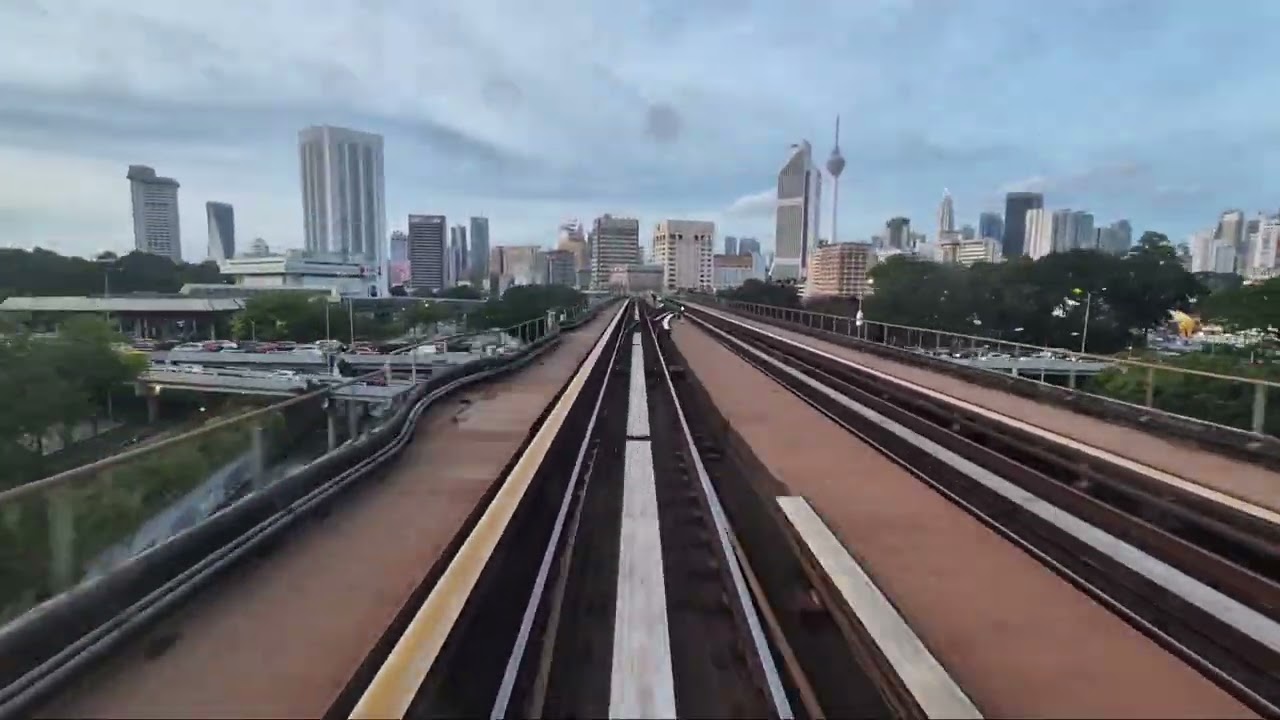 Full LRT Kelana Jaya Line Timelapse - Putra Heights to Gombak [11]
