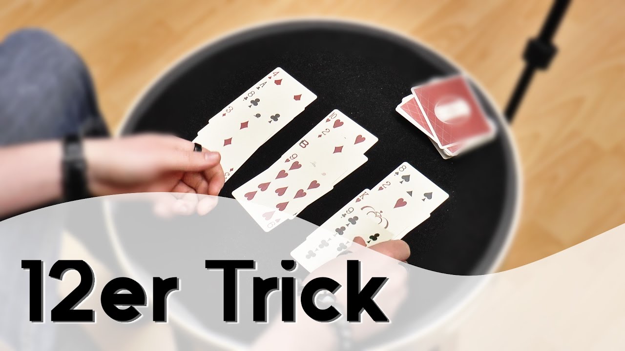 12er Trick (Kartentrick Tutorial/Erklärung German/Deutsch)