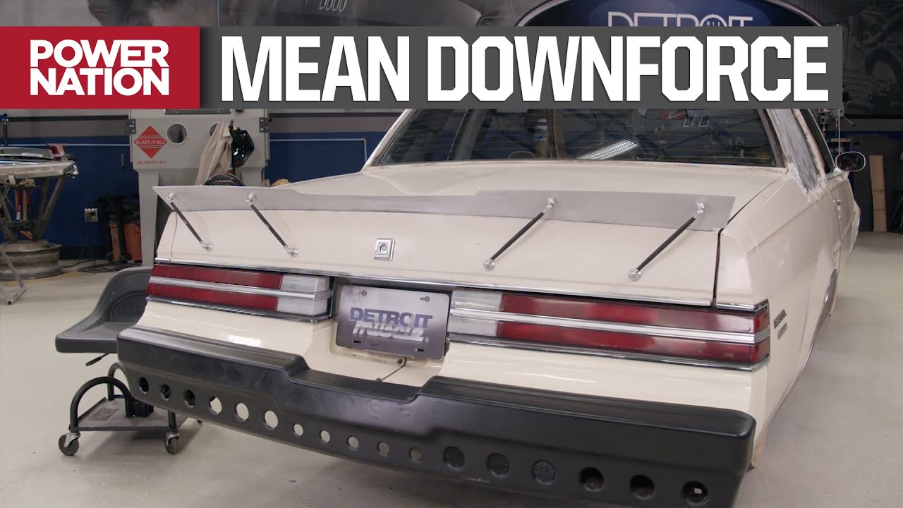 Fabricating an Aggressive Rear Spoiler for a Buick Regal - Detroit Muscle S6, E7