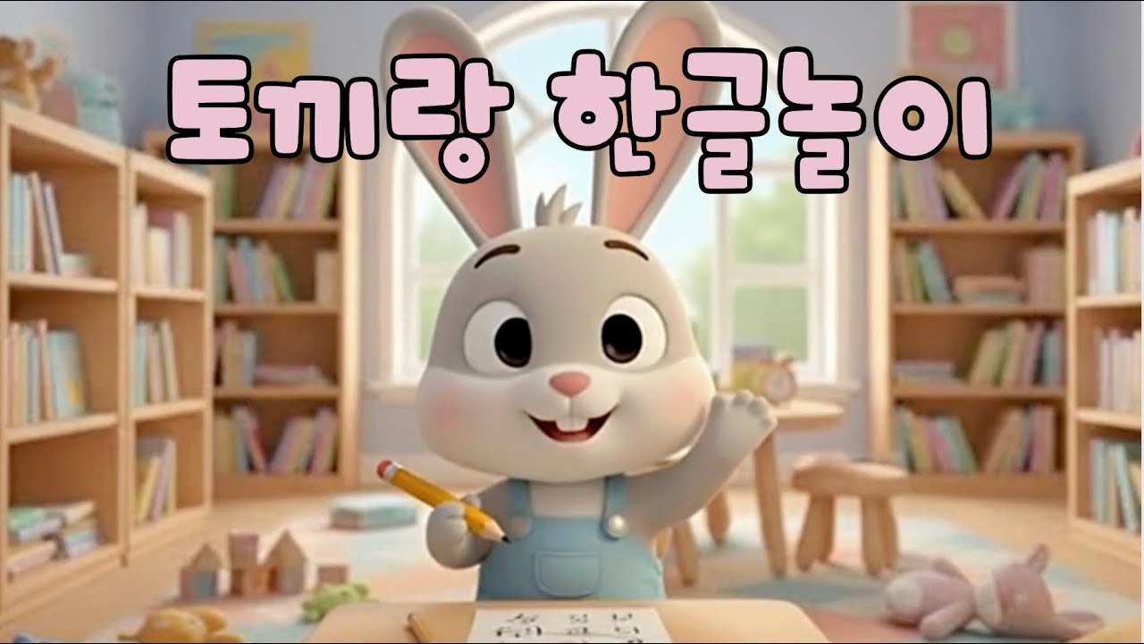 [동요] 토끼랑 한글놀이 | 한글 배우기 노래 | Korean Song | Dreaming Bunny 🐰📚