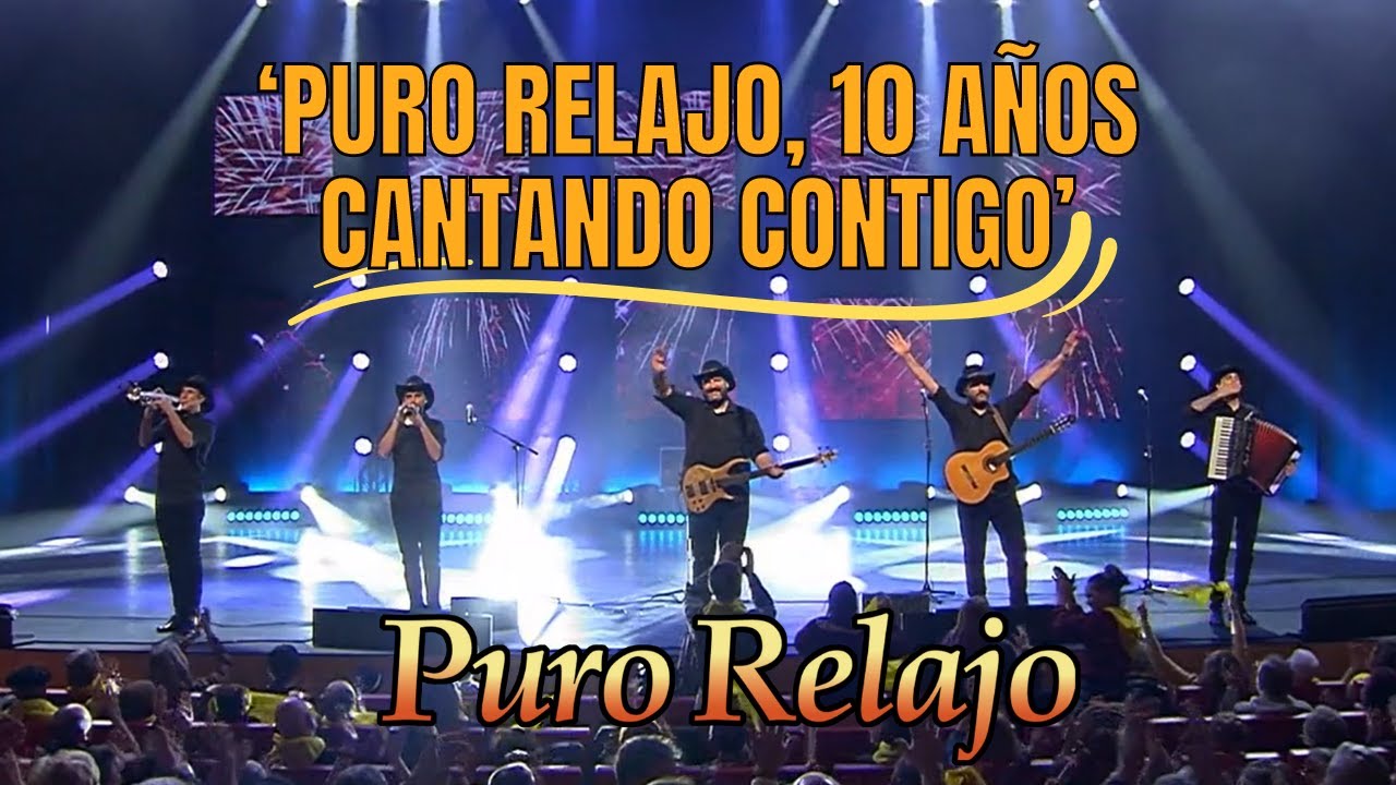 'Puro Relajo, 10 años cantando contigo', concierto completo emitido en ETB desde Pamplona (Baluarte)