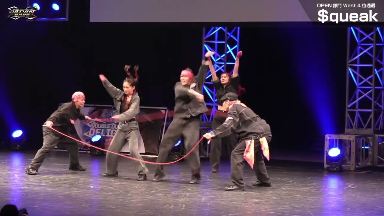 Open 9th Place 『$queak』 Double Dutch Delight Japan 2022