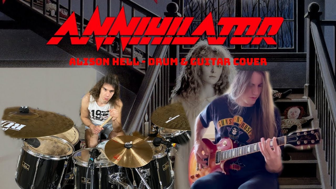 Annihilator - Alison Hell - Drum & Guitar Cover