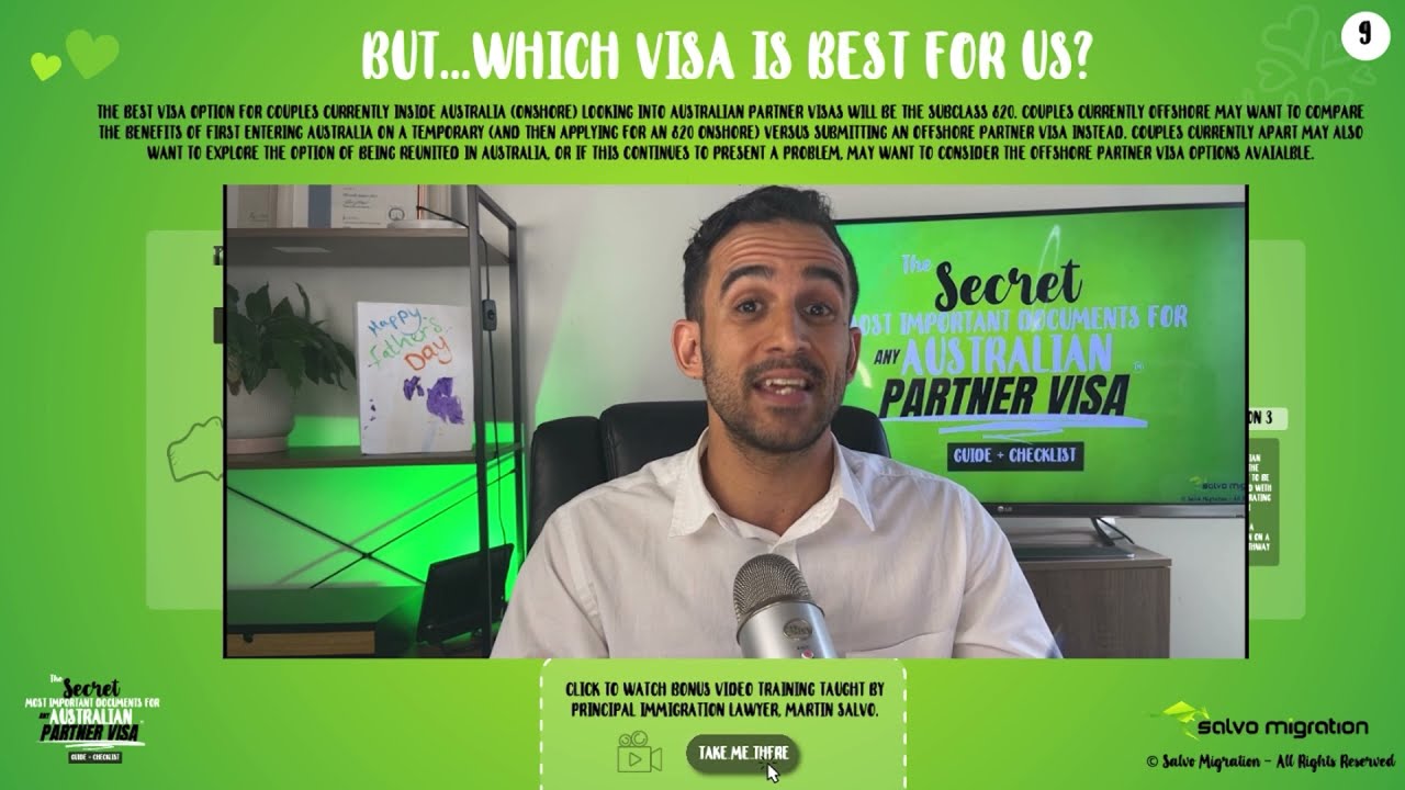 Complete Summary of Australian Partner Visa Options for Couples Onshore, Offshore & Apart (2022)