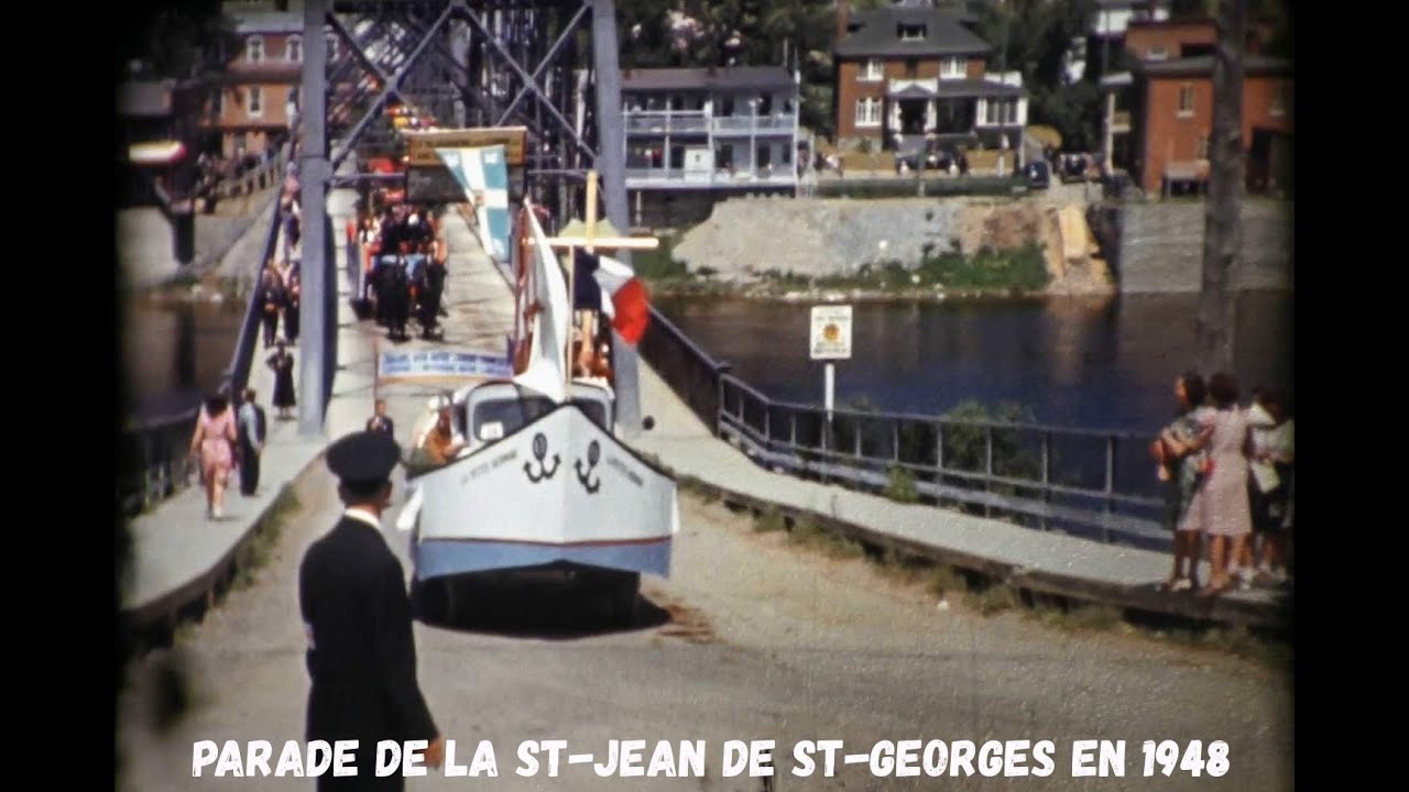 Parade de la St Jean de St Georges en 1948(Hier@Aujourd`hui)