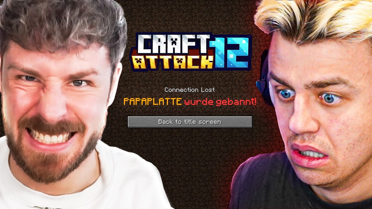 Der ERSTE BAN in CRAFT ATTACK 12 & ein PRANK der ZU WEIT geht!!