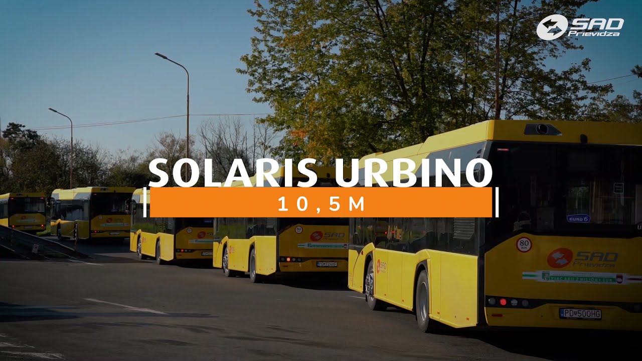 Uvedenie do prevádzky Solaris Urbino 10,5 SAD Prievidza