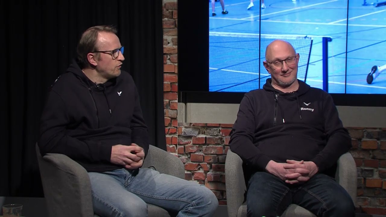 Gesichter des Sports - Ronny Wanitschke und Rasmus Kossel (Badminton)