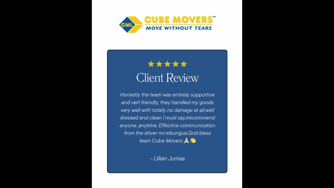 See Why Clients Love Cube Movers! 