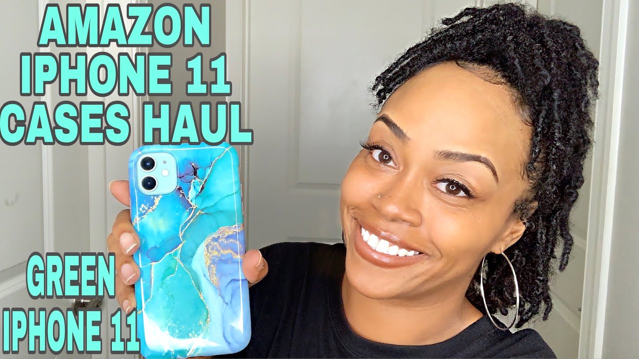 AMAZON IPHONE 11 CASES HAUL FOR GREEN IPHONE | PART 1