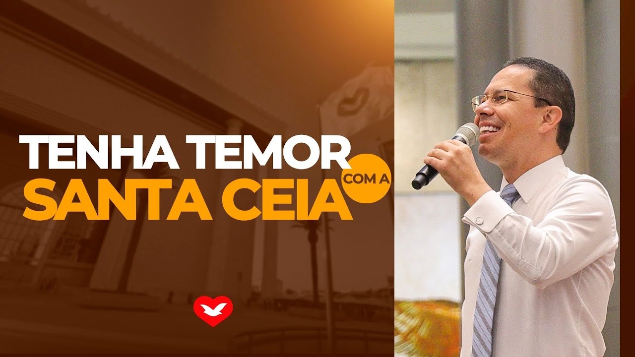Tenha temor com a Santa Ceia. | Bispo Jadson Santos