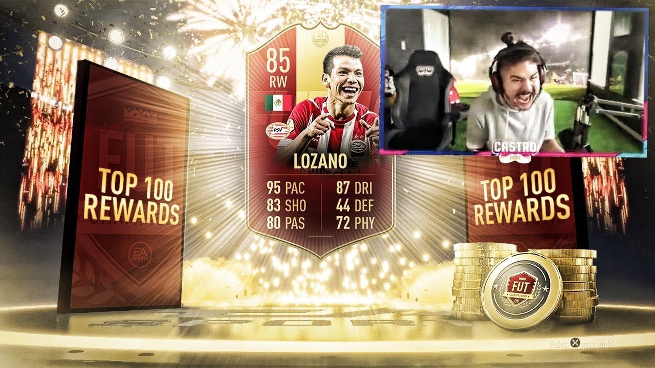 MY TOP 100 FUT CHAMPS REWARDS!! WE GOT HIM!! FIFA 19