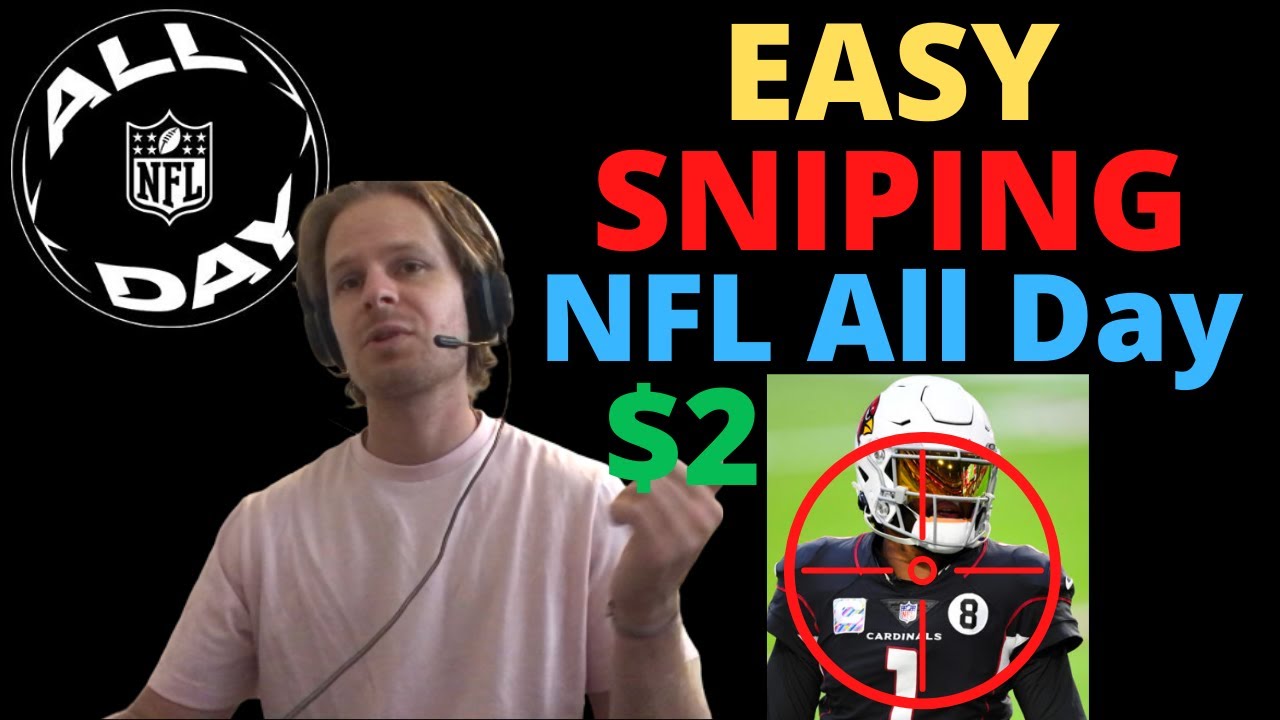 SNIPING on NFL All Day! Market is UP!