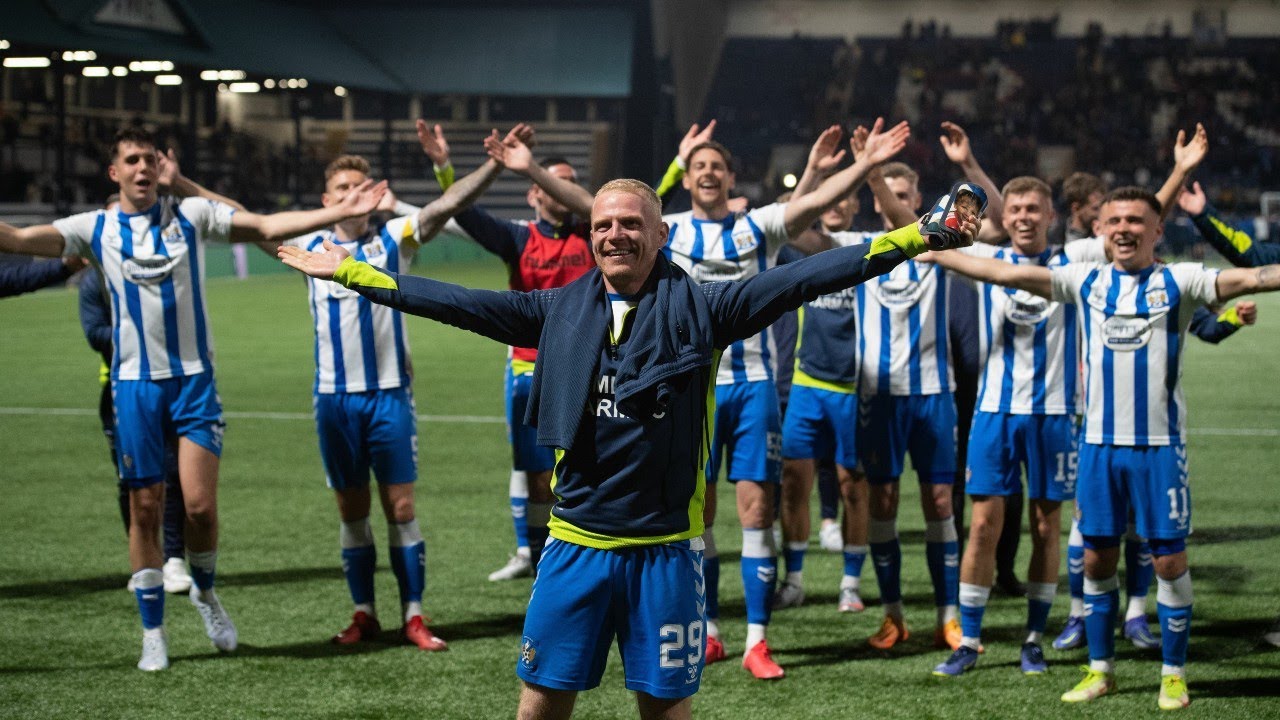 Burkie 👏 Burkie 👏 Killie fans' outpouring of love to Chris Burke, Rory McKenzie and our title heroes