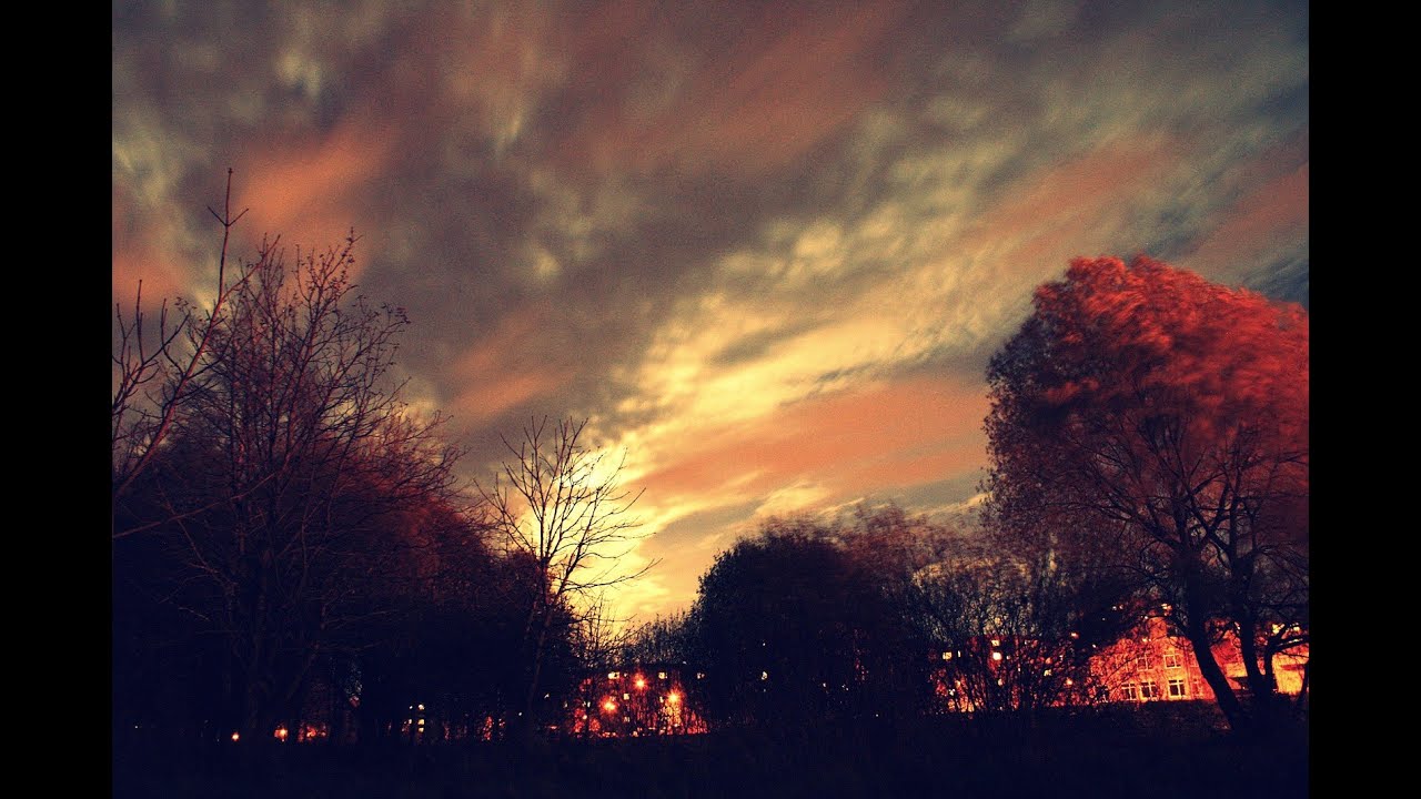 Šiauliai in the morning in October 2020