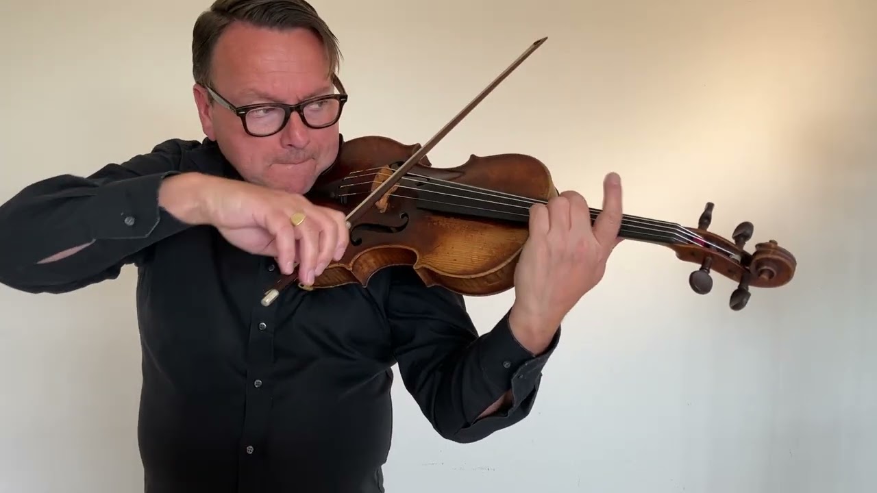 Bernard Kane, viola. Viola excerpt from Beethoven: Symphony No. 5. II. Andante con moto.