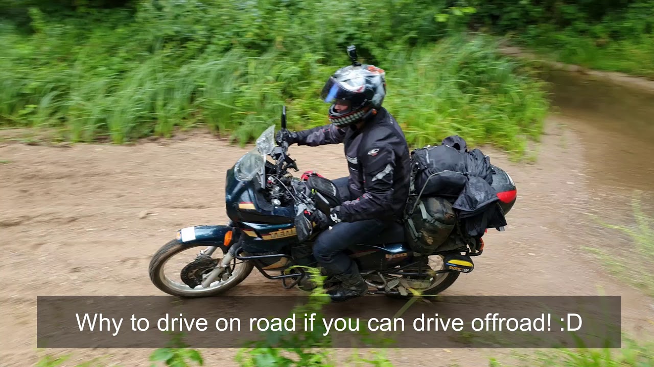 Our first TET Lithuania - Latvia 2019, Yamaha XT660Z (1997 edition)