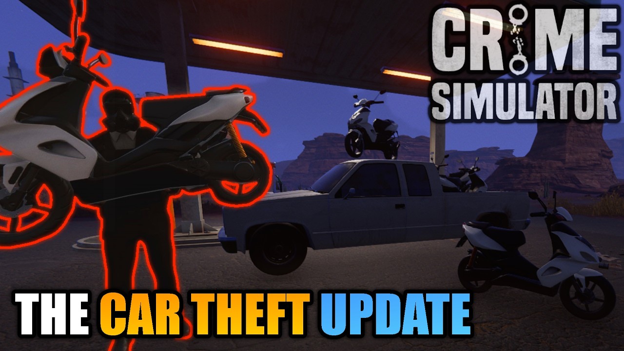 The Car Theft Experience in Crime Simulator Update 1.2...