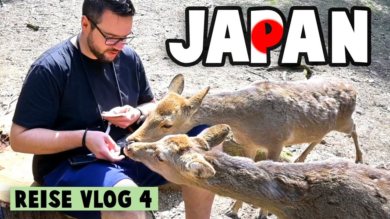 Von wilden Rehen &uuml;berfallen! 😁  TrilluXe Japan Vlog 4