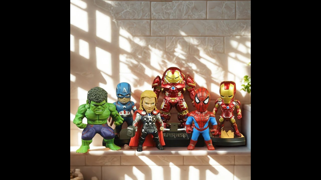 🔥 "ULTIMATE SHOWDOWN: Spiderman, Hulk, Iron Man, Captain America, Batman & The Flash!
