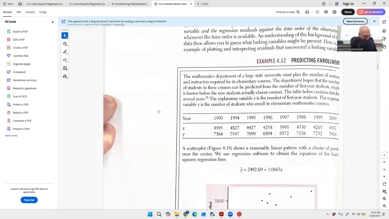 Stats 4.2 Cautions about Correlation