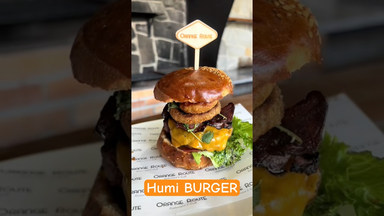 Udělal jsem si vlastní Humi BURGER!🍔 Co podle tebe musí mít každý pořádný burger?😋