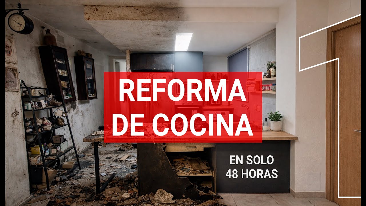 No Creerías que esta Cocina Pudiera Quedar Así | Reforma Total en 3 Días ⏰ Parte 1