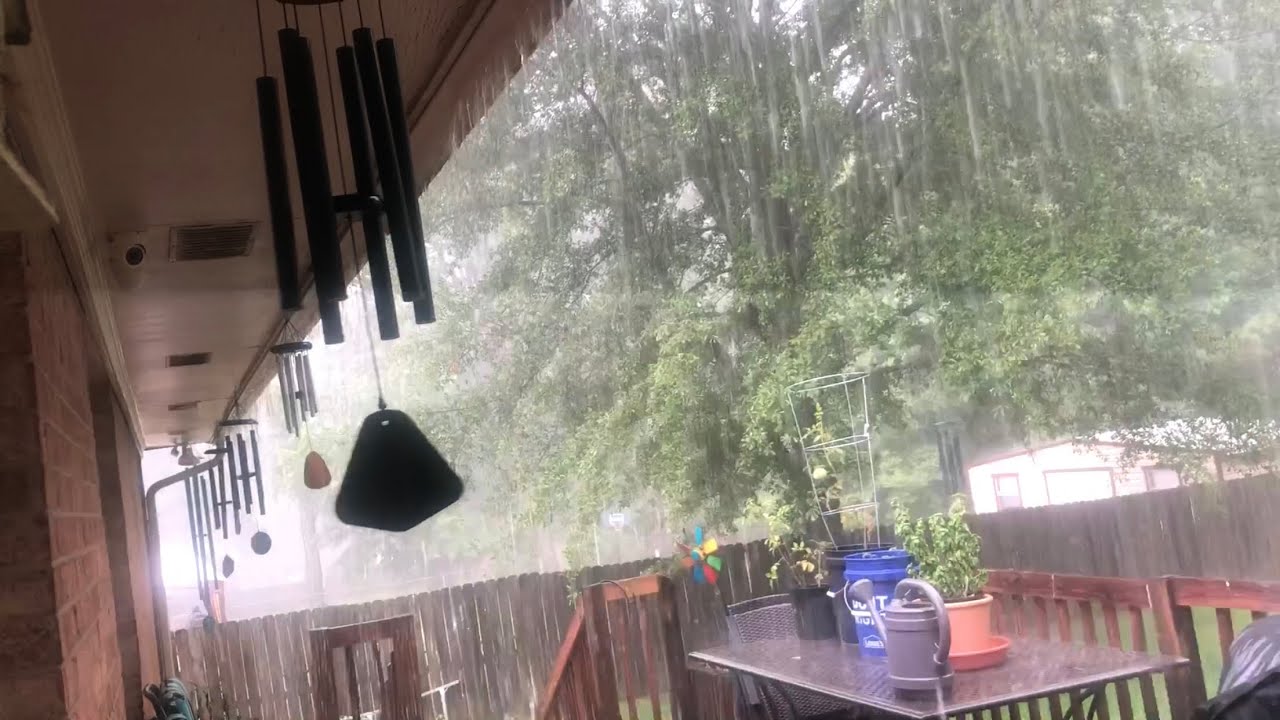 Huge Thunderstorm, loud Thunder, Heavy downpours, Hail, and Windy 6-7-23