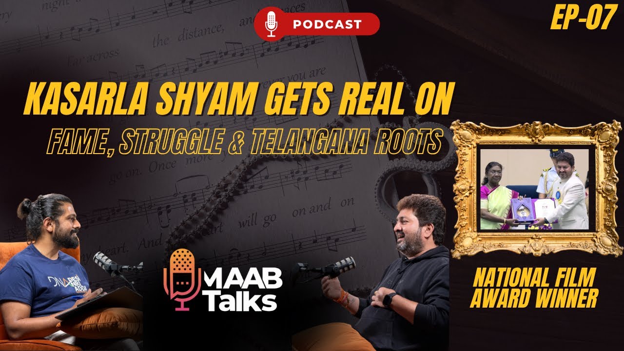 Kasarla Shyam on Struggle, Success & Telugu Cinema from USA 🇺🇸 | MAAB Talks #EP7 #TFI #NRI #podcast 