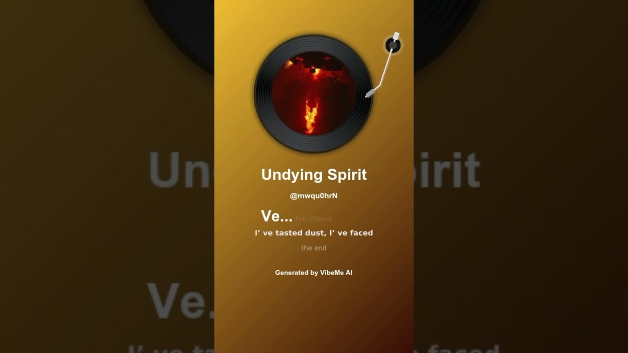 Undying Spirit by Ricky Frankera Albay 