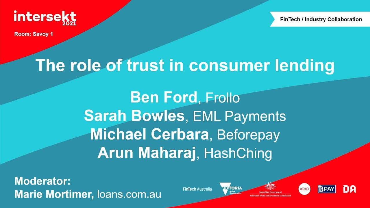 The Role of Trust in Consumer Lending - (various)