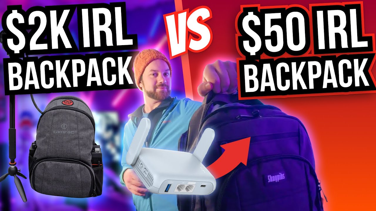 Make your Own IRL Live Streaming Backpack with multiple cellular connections: Gli.Net & OpenWrt