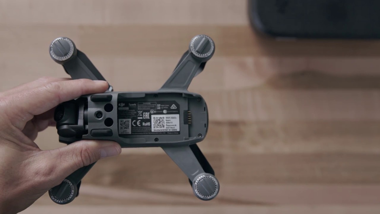 DJI - Видеоуроки для Spark - Процедура сопряжения и подключение к сети