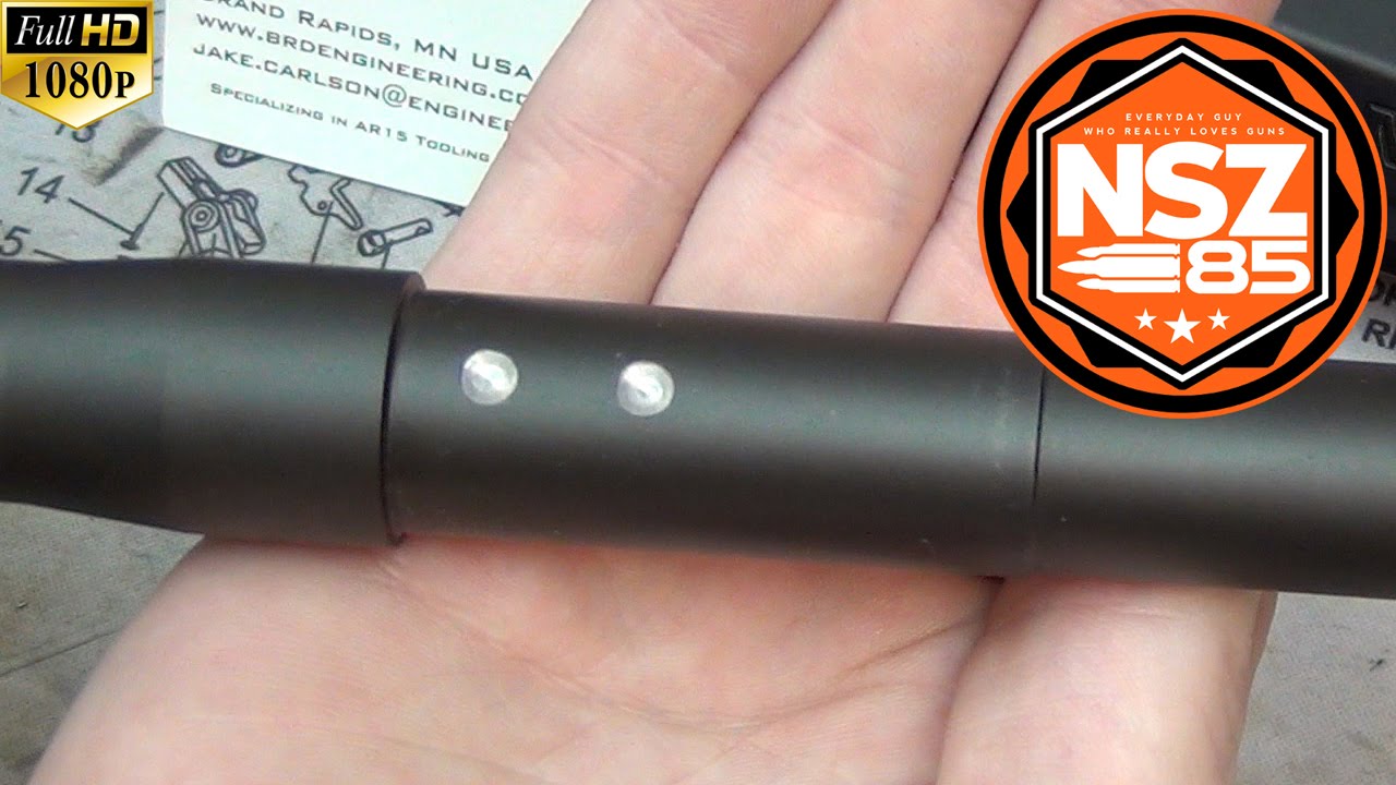 AR-15 - How To Gas Block Dimple Your Barrel