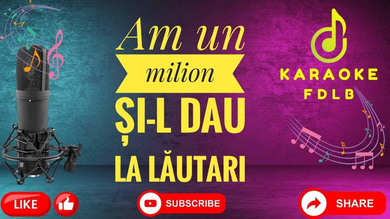 Am un milion si-l dau la lautari  Manele//Karaoke//Versuri//Negative//🛑Mi/b/minor🛑
