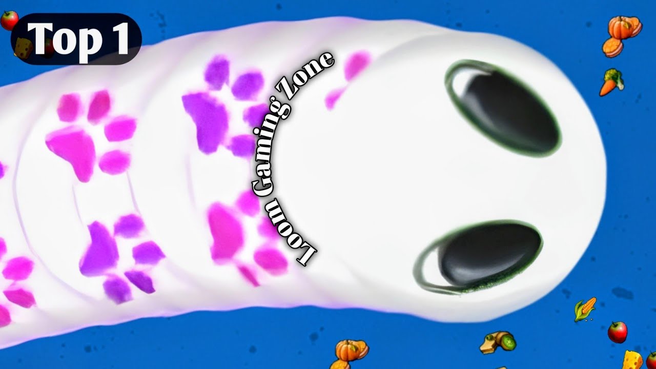 Worms Zone io Best snake Gameplay | Saamp wala game | Snake Game | snake io | Rắn Săn Mồi game #059